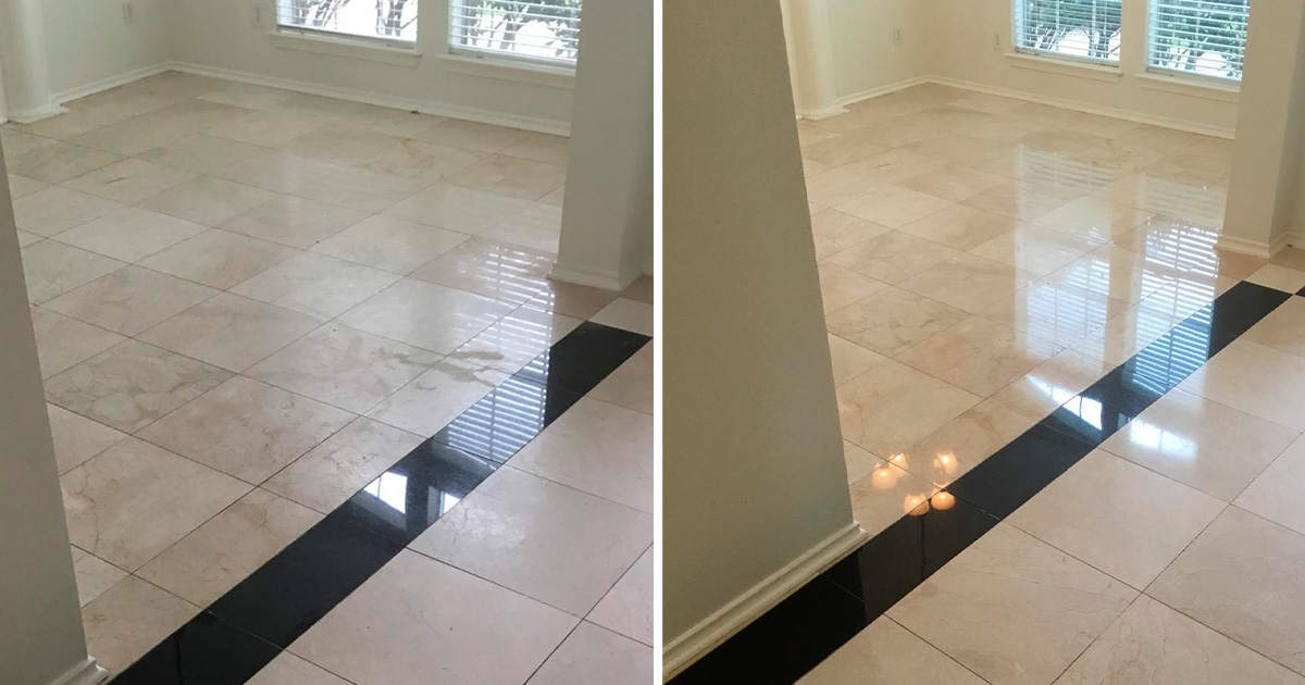 Our Techs Made This Floor in Norcross GA Shine Again With a Wonderful