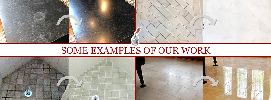 Before and After Pictures of Some Examples of Sir Grout Atlanta's Work