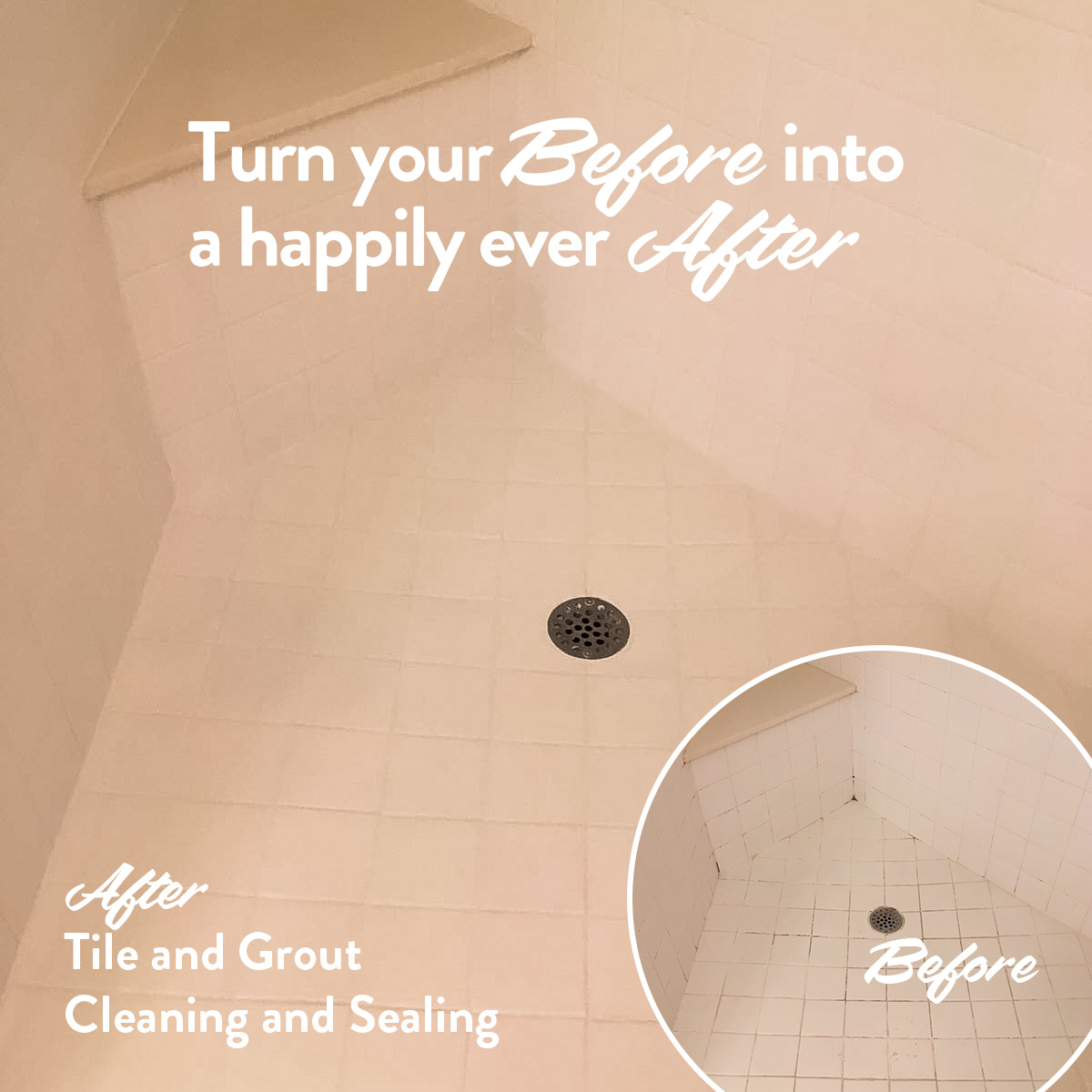 Tile and grout Cleaning and Sealing