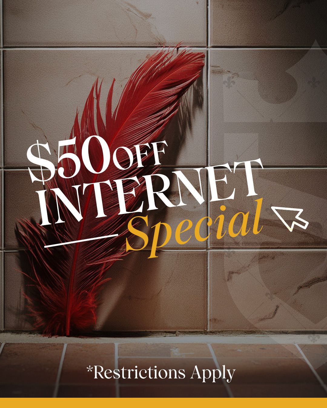 $50 off Internet Special
