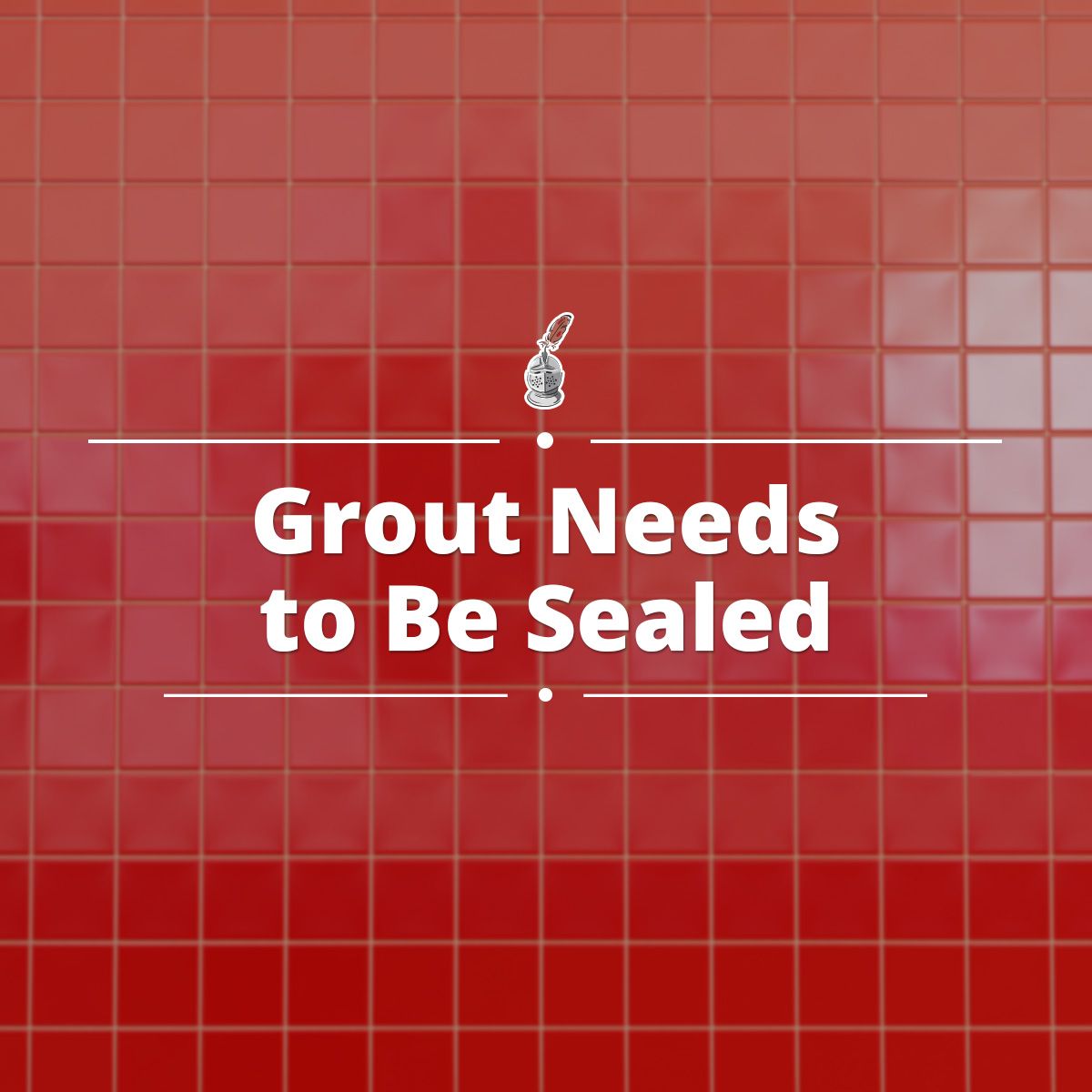 Grout Needs to Be Sealed